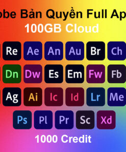 Adobe Photoshop Bản Quyền Full Apps 100GB Cloud