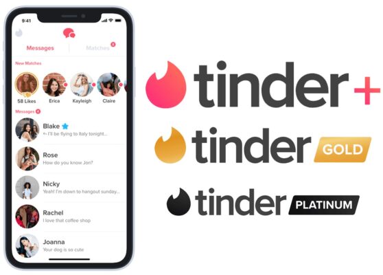 Nâng cấp Tinder Gold và Platinum