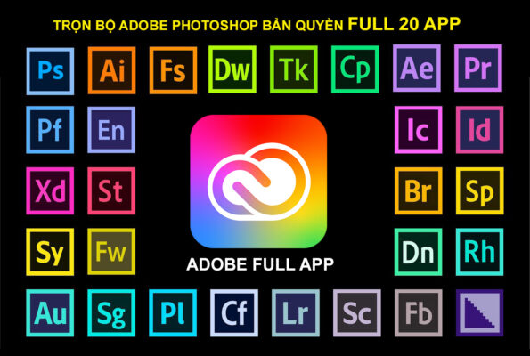 Adobe Photoshop Bản Quyền Chính Hãng - Creative Cloud Full App